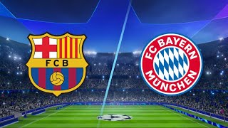 FC Barcelona vs Bayern Munich  UEFA Champions League live stream [upl. by Kwang181]