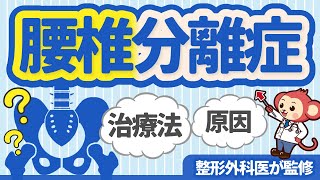 腰椎分離症の原因と治療法をわかりやすく解説【腰は体の要です】 [upl. by Nelyak]