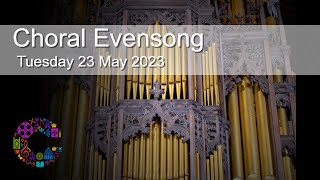 Choral Evensong  Tuesday 23 May 2023  Chester Cathedral [upl. by Rey558]