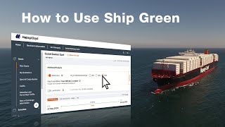 Tutorial How to Use Ship Green  HapagLloyd [upl. by Tobi]