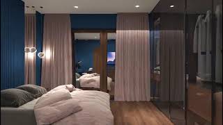 Navy Bedroom Design [upl. by Munson]