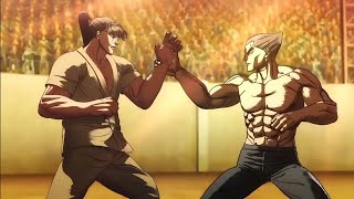 Sen Hatsumi vs Chiba Takayuki DUBBED Kengan Ashura HD Floating Cloud vs Faceless Man 😱❤️🤯💯🔥🍿👌 [upl. by Ardnaid]