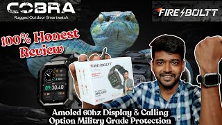 Fire Boltt Cobra Full Review 🌟 My Honest Opinion Shared Nanbha 💥 Amoled 60hz Display 😊 Fireboltt [upl. by Ecirual737]