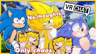 Another Fleetway Movie Sonic meets A Roll of Chaos  VRCHAT Reaction [upl. by Florio]