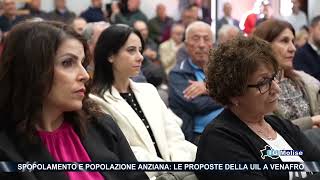 Spopolamento e popolazione anziana le proposte della UIL a Venafro [upl. by Yessac233]