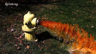 Hydrant Flushing in Crete [upl. by Reemas750]