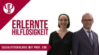 Erlernte Hilflosigkeit  Psychologie mit Prof Erb [upl. by Follmer]