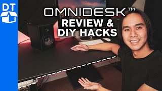 Omnidesk Pro Electric Standing Desk Review 2020 [upl. by Hsekin94]