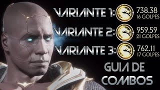 GUIA DE COMBOS DE GERAS  VARIANTES COMPETITIVAS  MORTAL KOMBAT 11 [upl. by Dnalwor415]