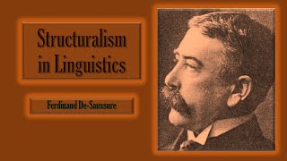 Structuralism in linguistics Literary Theory and Criticism [upl. by Aklog432]