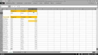 excel103  WYSZUKAJPIONOWO  kilka kryteriów wartości z kolumną pomocniczą [upl. by Hyo563]