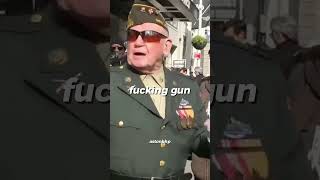 Veteran Disrespected By Protesters shorts ww2 edit [upl. by Bick376]