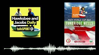 Jonathan Beales Talk to Hawsbee and Jacobs on TalkSport about the Subbuteo FISFT World Cup 18924 [upl. by Proudfoot343]