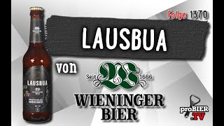 Lausbua von Privatbrauerei MC Wieninger  Craft Bier Verkostung 1370 [upl. by Shoshana]