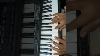 Materani Chinnadani song on piano shorts trending music youtubevideo piano [upl. by Larrie]