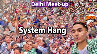 Biggest MeetUp In Delhi🔥”तबाही मचा दी” पूरा Mustafabad Jaam‼️Aatank Kaat Dia  My Meetup Vlog✨ [upl. by Nadeen]