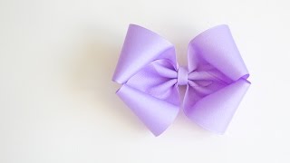 Fluffy Southern Boutique Bow using 225 inch Grosgrain [upl. by Stewart]