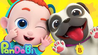 Bingo Song  Bingo Dog Song  Pandobi Nursery Rhymes amp Kids Songs [upl. by Idaf329]