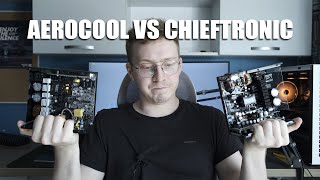 Сравнение золотых блоков Aerocool Integrator Gold 750w vs Chieftronic PowerPlay 650w [upl. by Edmee]