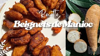 BEIGNETS DE MANIOC 🇨🇲 RECETTE CAMEROUNAISE [upl. by Arrahs966]