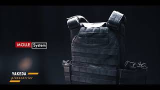 YAKEDA Tactical quick release plate carrier vest VT60263 [upl. by Nolyaw]