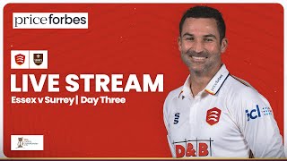 LIVE Essex v Surrey Day 3 Stream [upl. by Doowle]