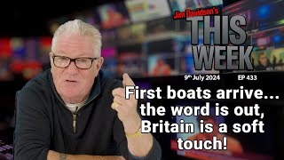 Jim Davidson  First boats arrivethe word is out Britain is a soft touch [upl. by Anitnuahs]