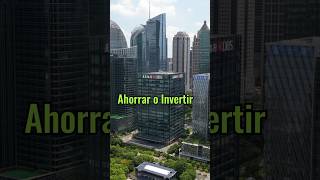 ¿Ahorrar O Invertir  ¿Cuál Es Mejor 💰 📈 💲 AhorroVsInversión FinanzasPersonales [upl. by Ahsei]