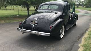 1938 BUICK SPECIAL SPORT COUPE DUAL SIDE MOUNTS 8 CYL 3 SPD [upl. by Cyndi]