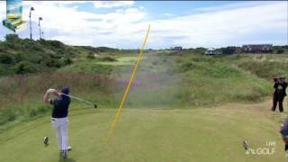 See Highlights of Golfer Branden Graces 62 at 2017 British Open Royal Birkdale [upl. by Anecuza]