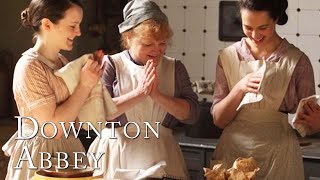 Lady Sybil Bakes Her First Cake  Downton Abbey [upl. by Tallbot812]