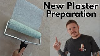 How i Prepare and Paint New Plaster  Mist Coating Guide [upl. by Bracci]