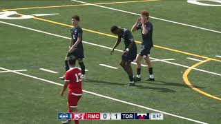 August 31 2024  OUA Mens Soccer  Royal Military College Paladins  U of T Varsity Blues [upl. by Niawd872]