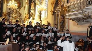 Alegrate ó Jerusalém  F Santos  Coro Diocesano de Viana do Castelo  Orq Pe Jorge Barbosa [upl. by Ellennahc588]