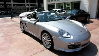 2008 Porsche Boxster RS 60 Spyder 987 S GT Silver Natural Grey 6 speed Beverly Hills California SALE [upl. by Gilmore]