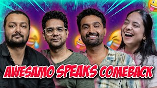 Awesamo Speaks COMEBACK RazaSamo Roasting in Pakistan Daily Vlogs Acting Triple Trouble Podcast [upl. by Garnet592]