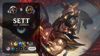 Sett Support vs Nautilus  NA Challenger Patch 1312 [upl. by Ayalat424]