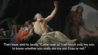 Genesis 27  289 Jacob Gets Isaacs Blessing  Bible Stories [upl. by Sande]