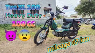 Tvs xl 100 😈 heavy duty Full review specifications [upl. by Lauraine]