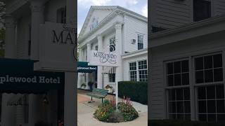 1860s Maplewood Hotel  Greek Revival Style Saugatuck MI shorts hotel mansion oldhouse travel [upl. by Alaikim]