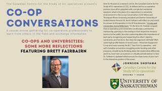 Coop Conversation Coops and Universities  Some More Reflections [upl. by Htebilil]