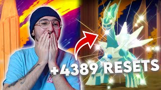 DIALGA SHINY REACTION EN 4389 RESETS SUR POKEMON DIAMANT ETINCELANT  LA FIN DE LA BOUCLE [upl. by Naved151]