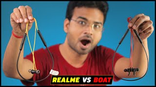 Boat Rockerz 255 pro plus vs Realme wireless 2 Neo  Best Bluetooth neckband on Flipkart amp Amazon [upl. by Lidah]