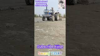 Please subscribe 🙏🏻Swaraj 735 XTSwaraj Tractor reelshort real viral [upl. by Solita607]