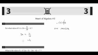 New PSAT Math Concepts Algebra 3 [upl. by Ttelrats]