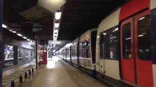 MI84 et MI79 livrée Stif  Arrivée à la gare de Aéroport Charles de Gaulle 1 sur la ligne B du RER [upl. by Nerac648]