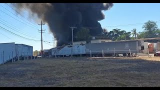 envivo Incendio en la Colonia San Rafael en Culiacán [upl. by Berni]