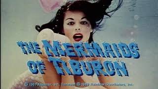 Mermaids of Tiberon 1962  Trailer [upl. by Nnaecyoj404]