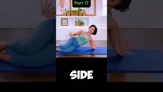 15 min Abs and Hip Workout  Pilates for Beginners1  Part 17 [upl. by Aihseuqram]