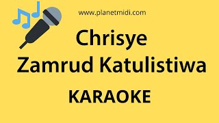 Chrisye  Zamrud Katulistiwa KaraokeMidi Download [upl. by Nare]